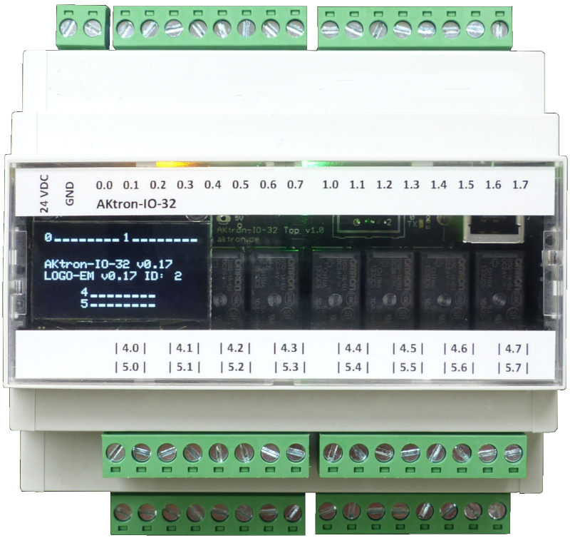 AKtron-IO-32 Bausatz (steckbar)